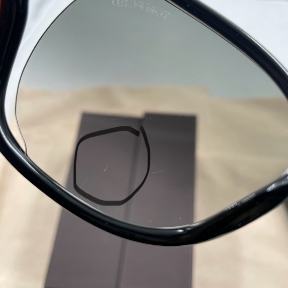 TOM FORD Raquel Oversized Open Side Sunglasses - Picture 15 of 15